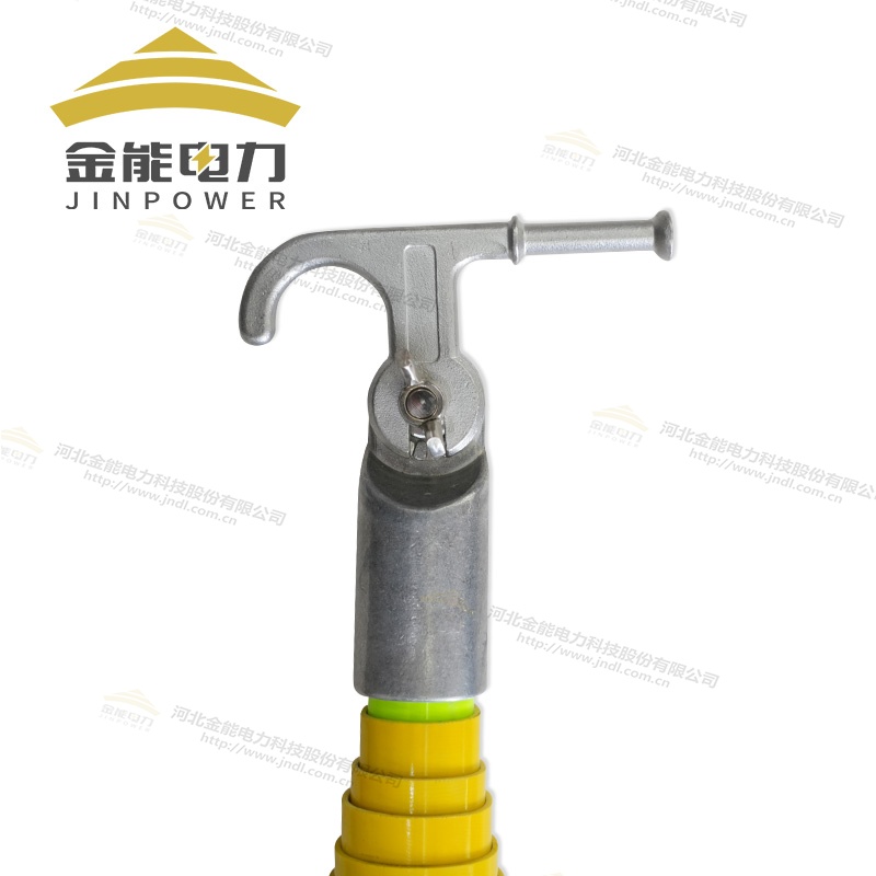三角形绝缘伸缩操作杆 10kV-500kV 弹珠自锁伸缩便携绝缘耐用
